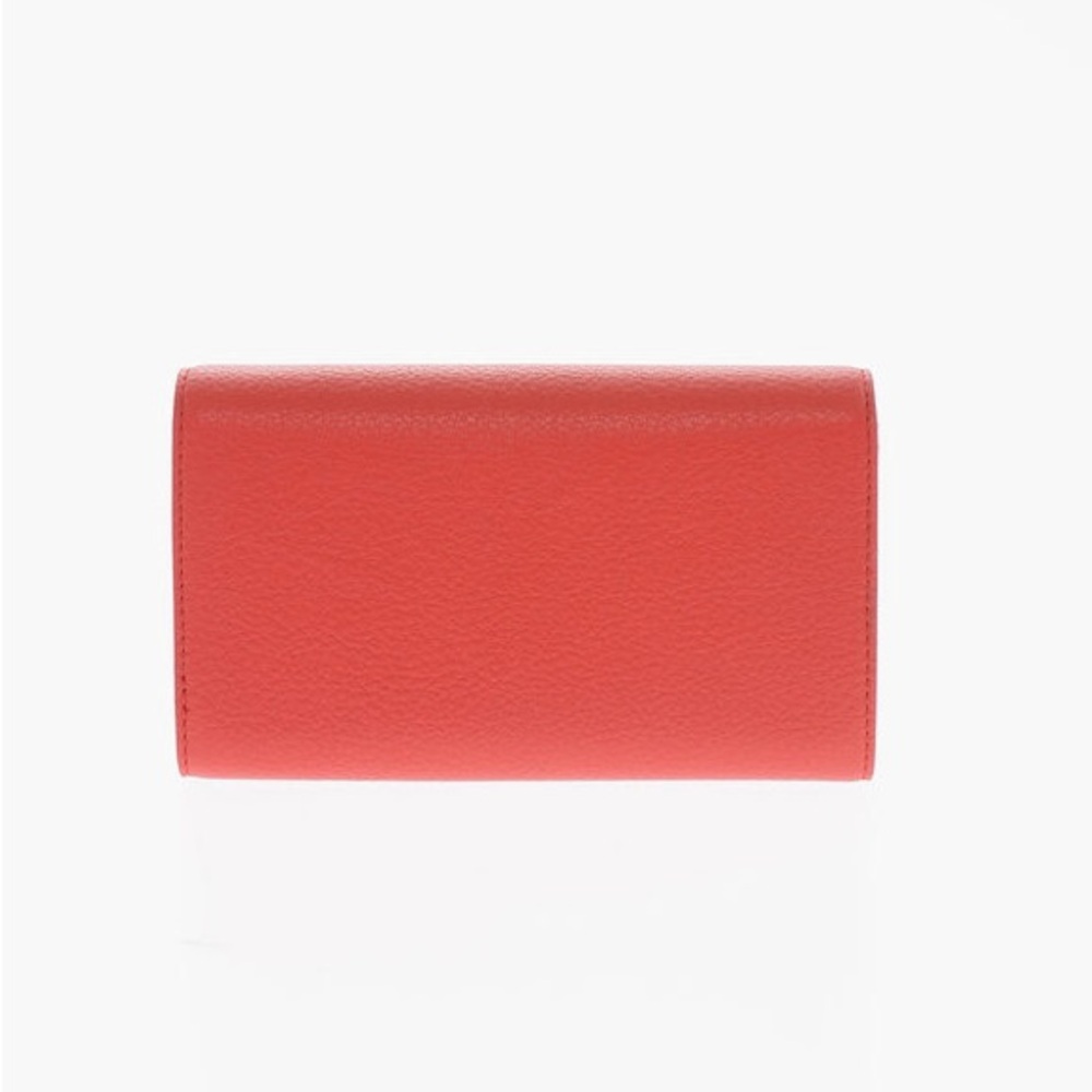 ❤️❤️❤️LOVE MOSCHINO RED LOGO EMBOSSED FAUX LEATHER WALLET ❤️❤️❤️ - Picture 5 of 9
